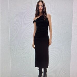 Mango Black Maxi Dress